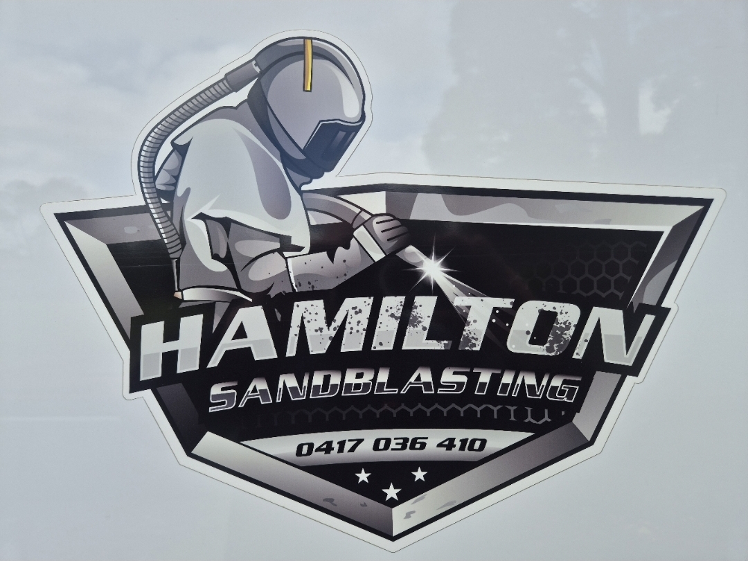 Hamilton Sandblasting logo